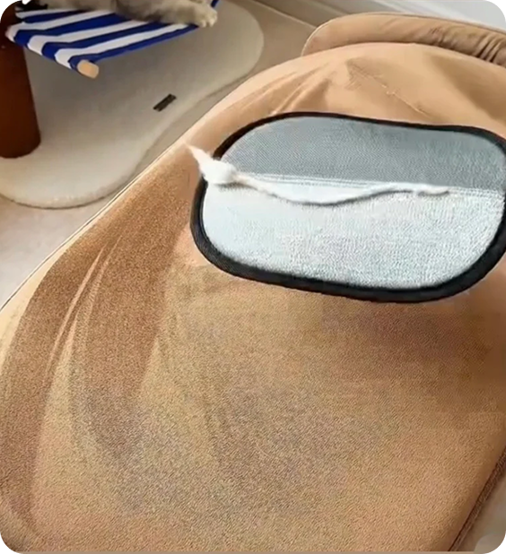 After removing fur